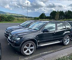 BMW X5 alloys staggered