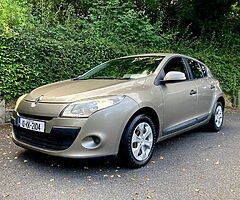 2010 Renault Megane 1.5 diesel NCT 01/23 Tax 10/22 service history