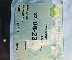 Focus 1.6 Diesel 1 Year NCT - Image 9/10