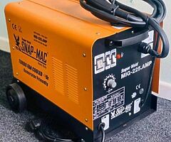 New 225 amp gas/gasless mig welder free delivery - Image 5/9