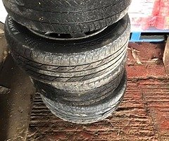 2010 Vauxhall Vivaro Alloy wherls van tyres