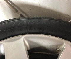 2010 Vauxhall Vivaro Alloy wherls van tyres
