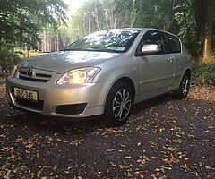 Toyota Corolla low mileage, nct to 02.23