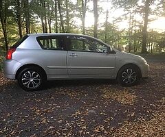 Toyota Corolla low mileage, nct to 02.23