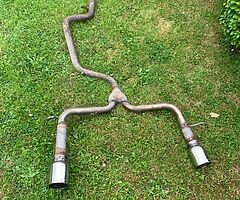 Mk2 leon Powerflow exhaust and bumper