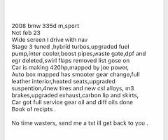 2008 bmw 335d m,sport - Image 9/10