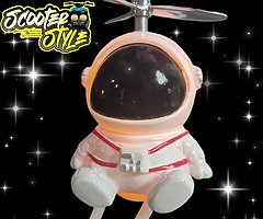 Astronautas para moto y bicicleta