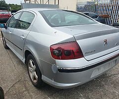 2008 PEUGEOT 407 1.8 PETROL MANUAL FOR BREAKING ONLY!