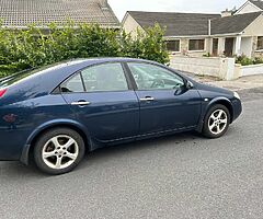 2007 Nissan Primera 1.6 Petrol NCT Expires January 20,23 Tax Expires October 20,22