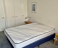 Queen Mattress With Box Spring, Cash On Delivery