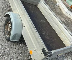 Galvanised factory built trailer