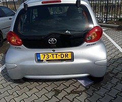 Toyota aygo
118.000 km stand