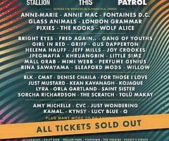 Electric picnic weekend camping tickets