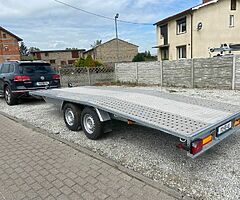 17.5 Ft Trailer .Heavy duty Chassis .Same axles &Hitch as Brian James .Better Design.