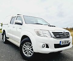 2015 2015 TOYOTA HILUX 2.5 D4D 4WD INVINCIBLE 5/SEATER CREW CAB CVRT 1/23 TAX 12/22  HILUX