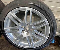 Audi S line  alloys