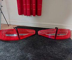 Audi a4 b8.5 tail lights led