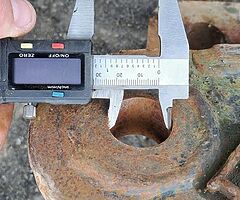 Scott hitch to suit mini digger