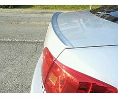 Boot spoiler for mk6 jetta