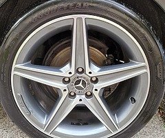 Genuine Mercedes Alloy Wheels - Image 4/6