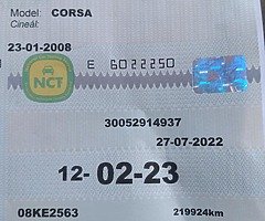 08 Opel Corsa 1.2 petrol - Image 3/4