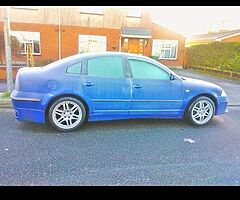 Passat b5.5 front bumper,side skirts,rear bumper.Matt blue - Image 3/4
