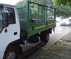 Isuzu tipper body with taillift Britt tip