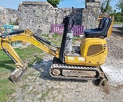 Cat micro digger 2016 - Image 5/8