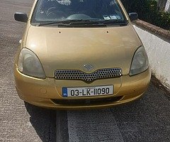 Toyota Yaris with AC