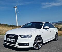 2013 2013 AUDI A4 2.0 TDI S LINE LEATHER INT NCT 2/24  A4