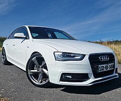 2013 2013 AUDI A4 2.0 TDI S LINE LEATHER INT NCT 2/24  A4