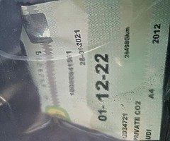 2012 AUDI A4 2.0 DIESEL 6 SPEED MANUAL - Image 10/10