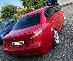 2009 520d imola red msport