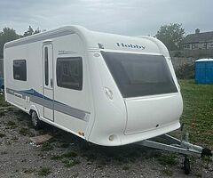 4 Berth Hobby Prestige Fixed Beds Full Awning
