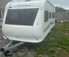 4 Berth Hobby Prestige Fixed Beds Full Awning