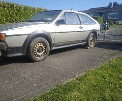 Volkswagen Scirocco 1.6 GT neads restoration