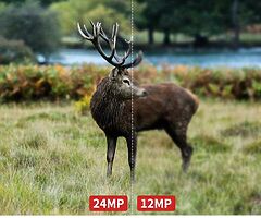 90€ 24MP Hunting Trail Camera with Night Vision Motion Activated IP66 Waterproof and 120°Wide-Angle - Image 5/7
