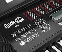 159€ 61 Key Keyboard Piano with Keyboard Bench, Digital Piano Stool, Sustain Pedal and Headphones