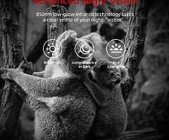 79€ 20MP Trail Camera Infrared Night Vision 0.3S Motion act Wildlife Scouting Include 8GB SD Card - Image 4/7