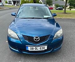 2008 mazda 3 TR 1.4 petrol NCT expires December,2022