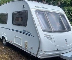 09 Sterling caravan 4/5 berth with Full Awning