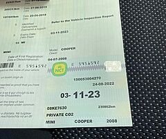 2008 Mini Cooper New NCT 11-23 tax 09-22 - Image 9/10