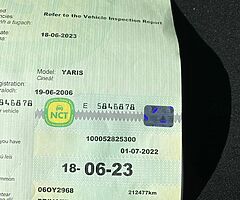 Yaris 2006 nct 6-23 - Image 7/8