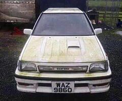 1989 Toyota Starlet Turbo EP71 - Unfinished Project