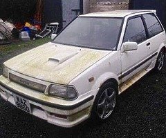 1989 Toyota Starlet Turbo EP71 - Unfinished Project