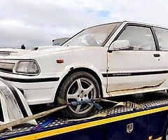 1989 Toyota Starlet Turbo EP71 - Unfinished Project