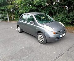 2004 NISSAN MICRA 1.0 FOR EXPORT.
