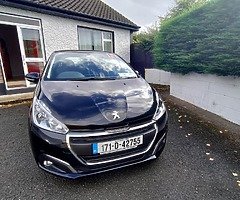 Peugeot 208, 2017, 1.2 Active. Less than 56000km.