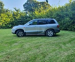 Beautiful Auto 2003 Silver Hyundai Santa Fe NCT.