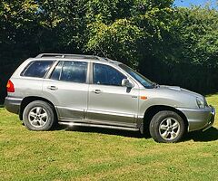 Beautiful Auto 2003 Silver Hyundai Santa Fe NCT. - Image 4/10